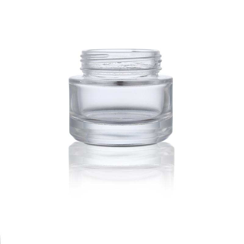 Round Wide-Mouth Cosmetic Bottle