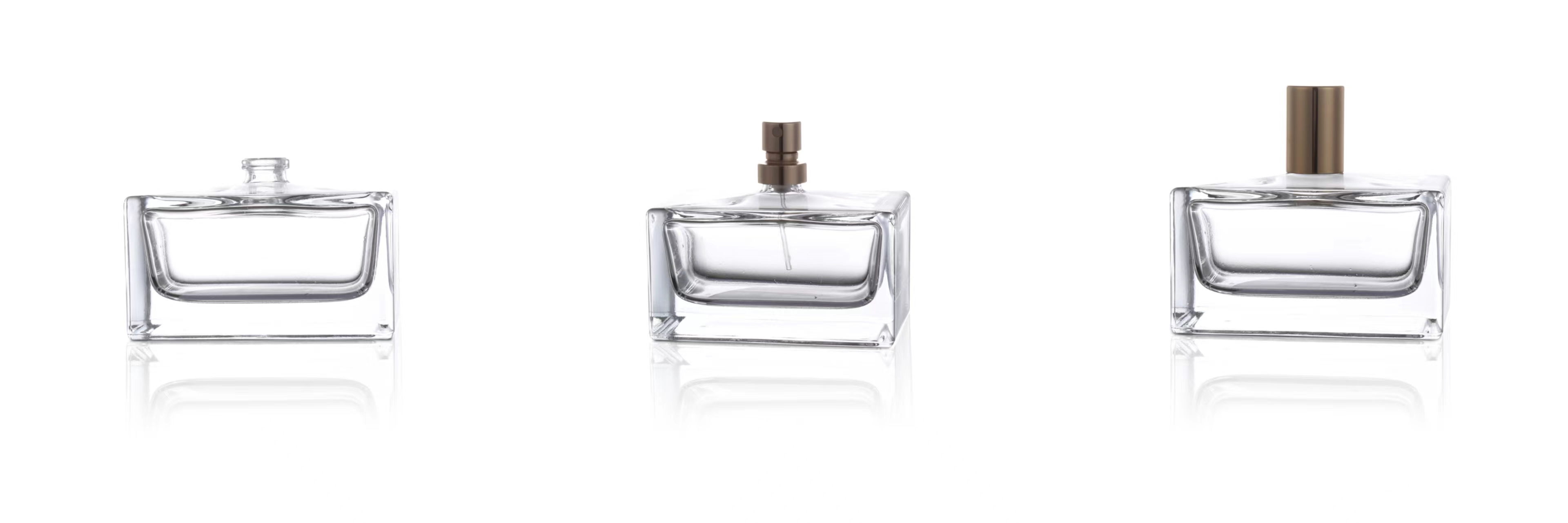 Rectangular Thick Base Perfume Bottle